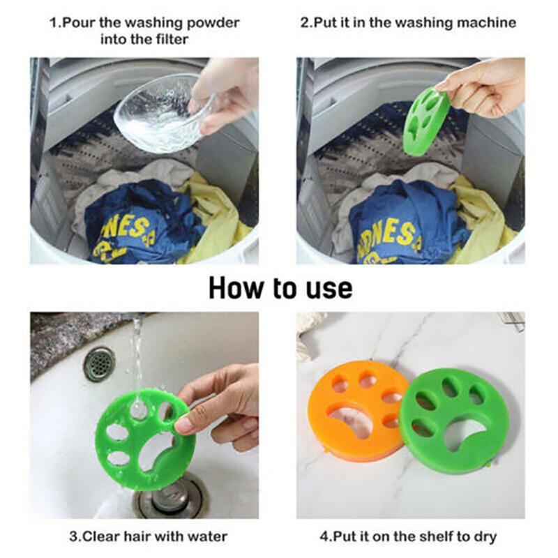 Efficient and Reusable Pet Hair Remover for Laundry