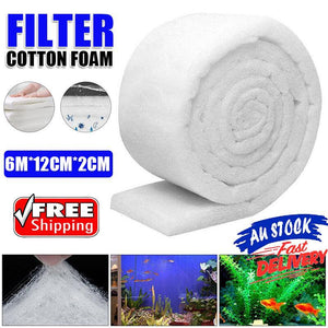 6m Aquarium Filter Cotton