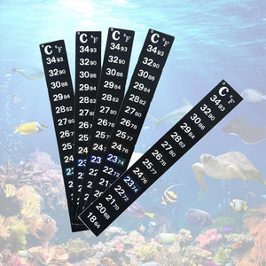 1/5/10pcs Fish Tank Temperature Strip 13*1.8cm