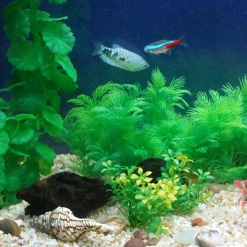 2PCS Artificial Water Grass Plants For Fish Tank