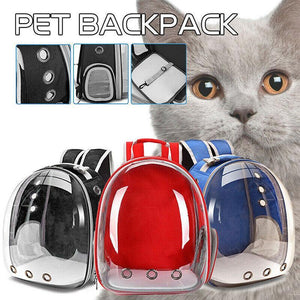 Space Capsule Cat Bubble Backpack Durable Pet Carrier