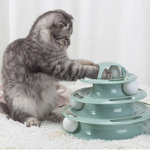 Multi-Level Interactive Cat Toys for engaging play