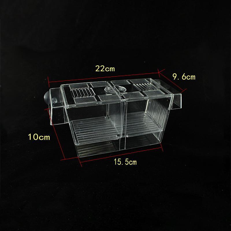 Aquarium Breeder Rearing Isolation Box 22x9.6x10cm