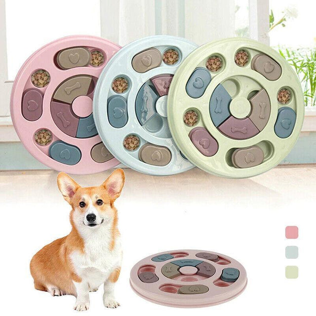 Interactive Dog Puzzle Feeder