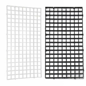 8Pcs Durable Fish Grid Dividers 30*15*0.6cm Black & White