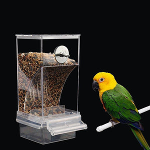 No-Mess Auto Cage Bird Feeder