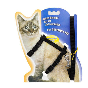 Adjustable Nylon Pet Cat Harnesses 6 Colours