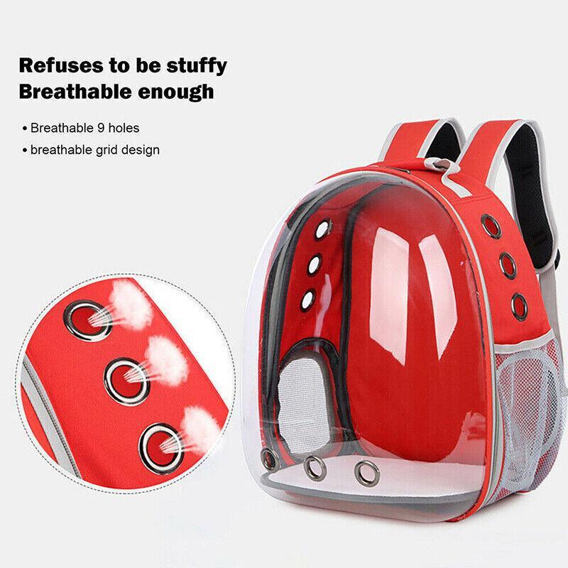 Space Capsule Cat Bubble Backpack Durable Pet Carrier