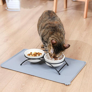 Qttie Silicone Feeding Food Mat 4 Colours 48*30cm