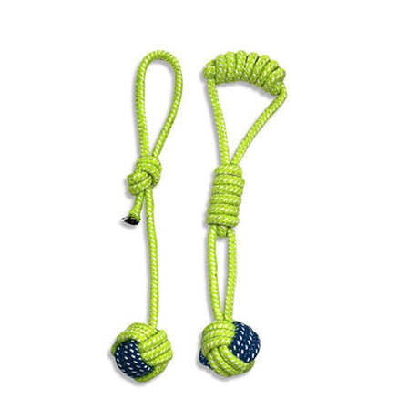 Durable and Fun 7-Piece Dog Rope Toy Set for Active Play