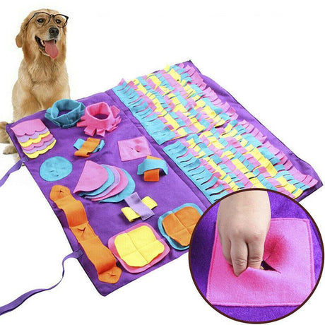 Dog Snuffle Mat – Interactive Sniffing Pad for Mental Stimulation and Foraging