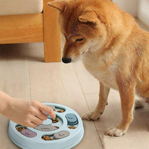 Interactive Dog Puzzle Feeder