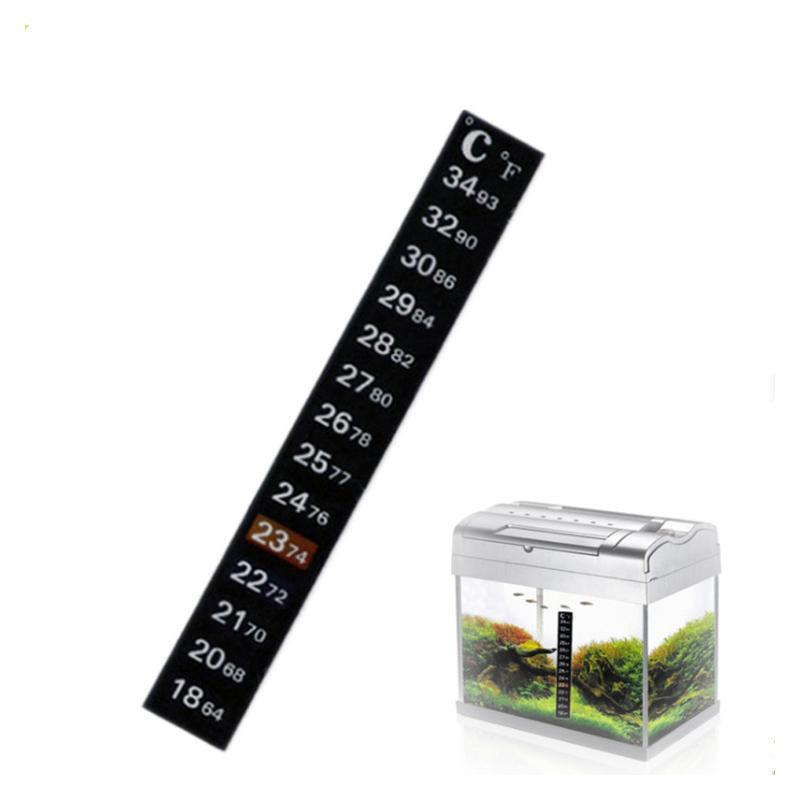 1/5/10pcs Fish Tank Temperature Strip 13*1.8cm