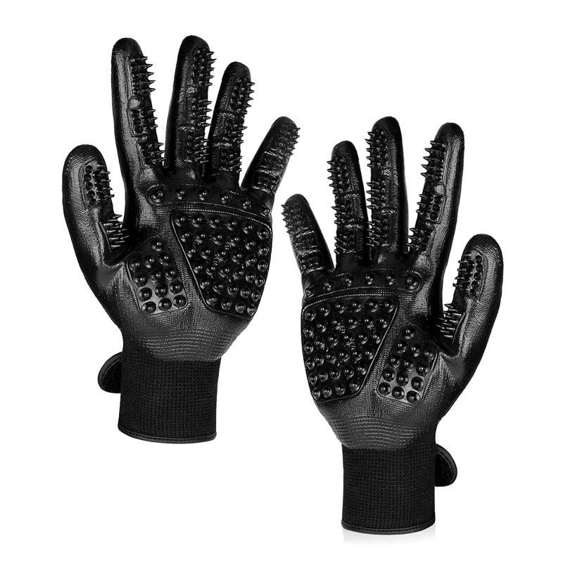 Versatile Dog Washing Gloves for grooming and bathing