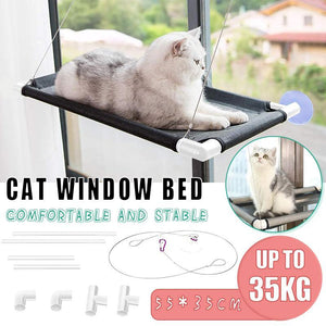 Durable Cat Window Hammock for comfortable and secure lounging