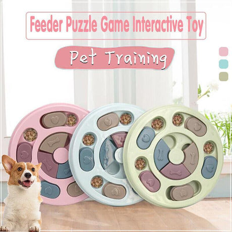 Interactive Dog Puzzle Feeder