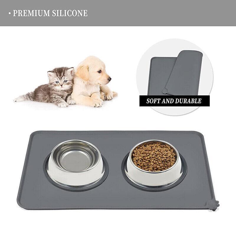 Silicone Pet Feeding Mat for clean and organized feeding area