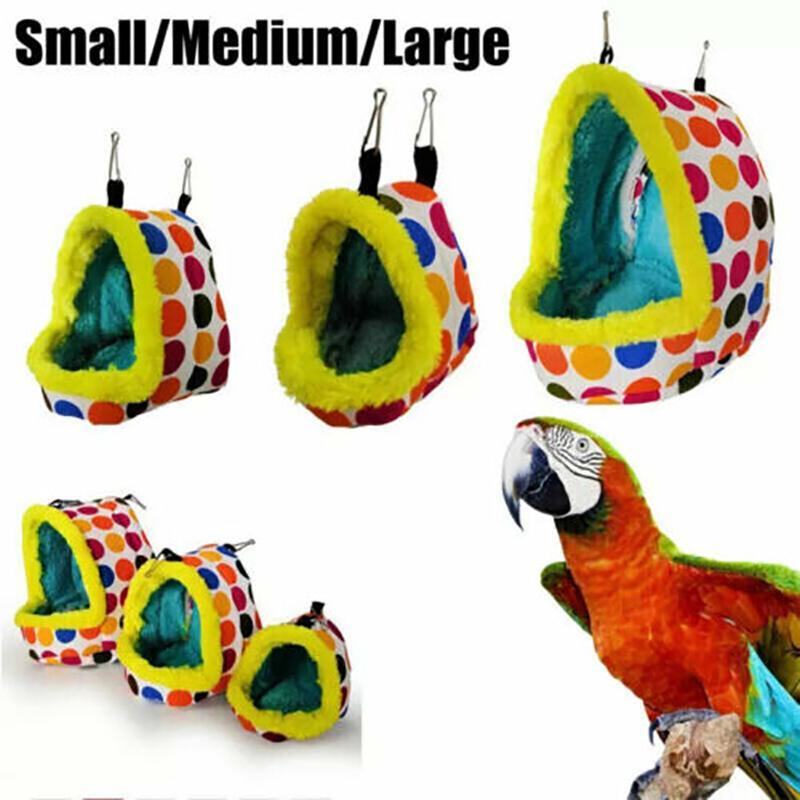 Colorful Bird Hammock providing a cozy resting place for pet birds