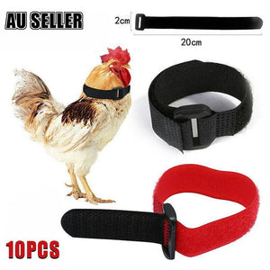 10pcs Chicken Neck Belt Nylon 2 Colours