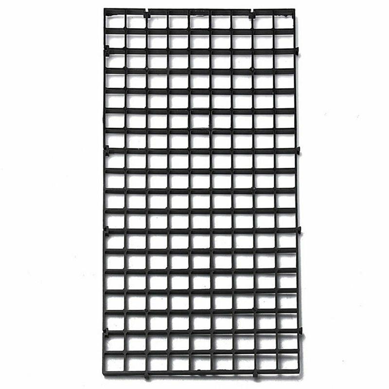 8Pcs Durable Fish Grid Dividers 30*15*0.6cm Black & White