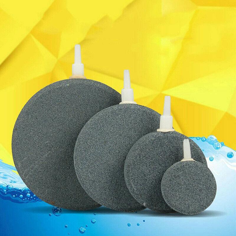 Aquarium Air Stones Round Air Stone Disk Bubble Diffuser 5 Sizes