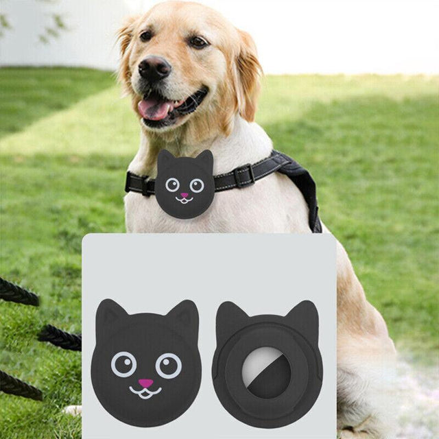 Durable Silicone Airtag Case for Pet Collars