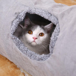 Interactive and Fun Cat Tunnel with Built-In Toy