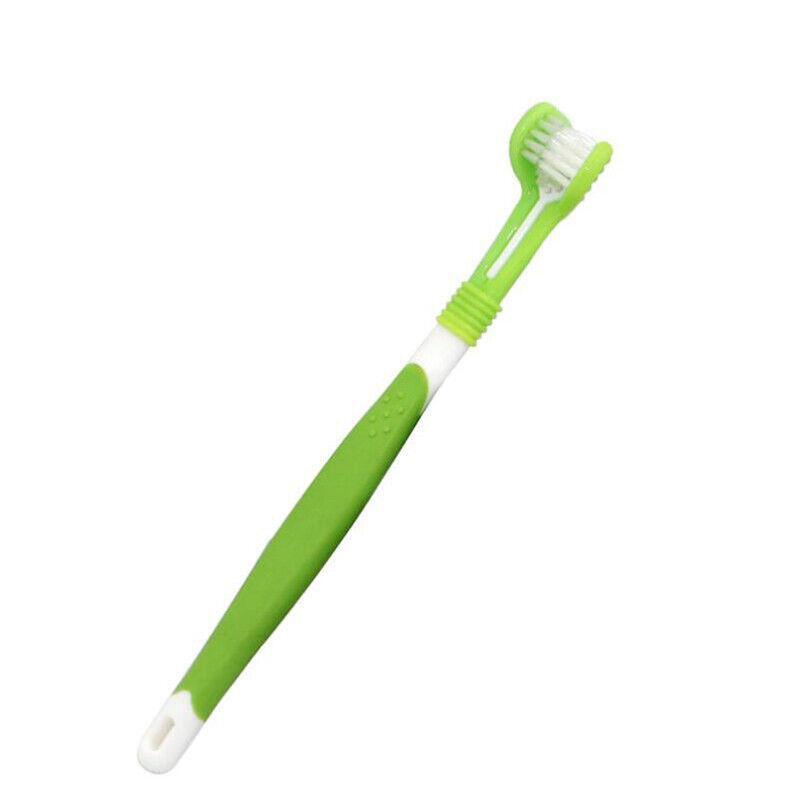 Three-Sided Cleaning Pet Toothbrush 5 Colours