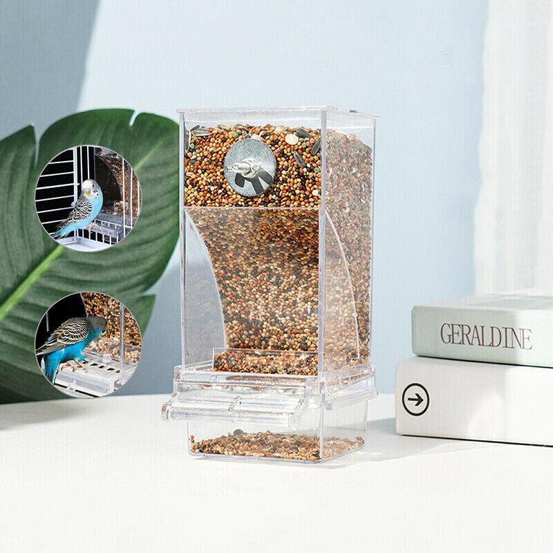 No-Mess Auto Cage Bird Feeder