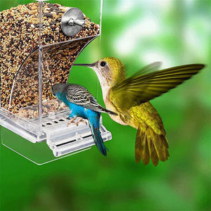 No-Mess Auto Cage Bird Feeder