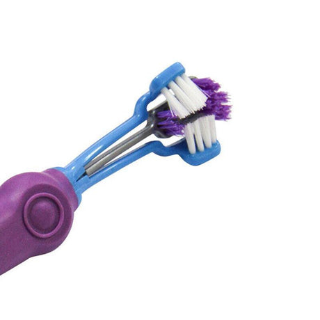 3-sided dog toothbrush