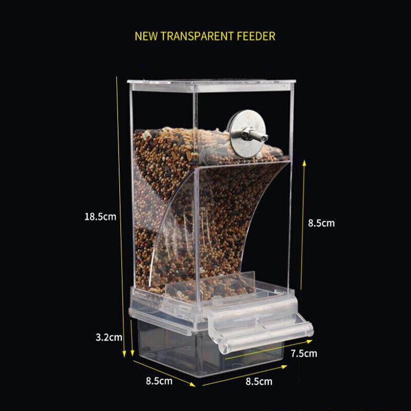 No-Mess Auto Cage Bird Feeder