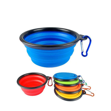 Collapsible Silicone Food Water Feeder