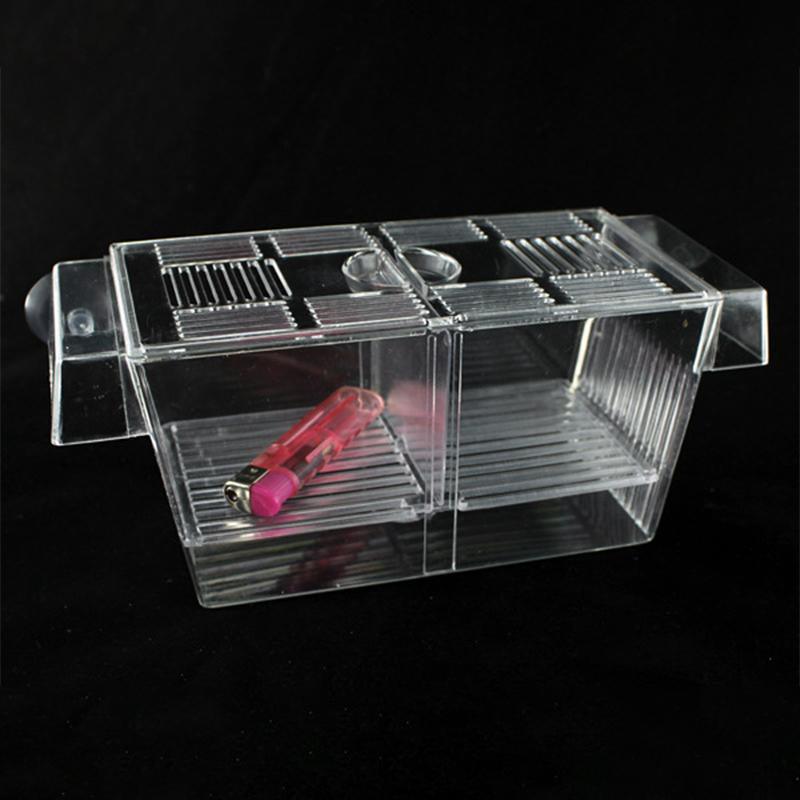 Aquarium Breeder Rearing Isolation Box 22x9.6x10cm