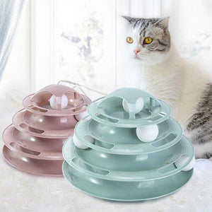 Multi-Level Interactive Cat Toys for engaging play