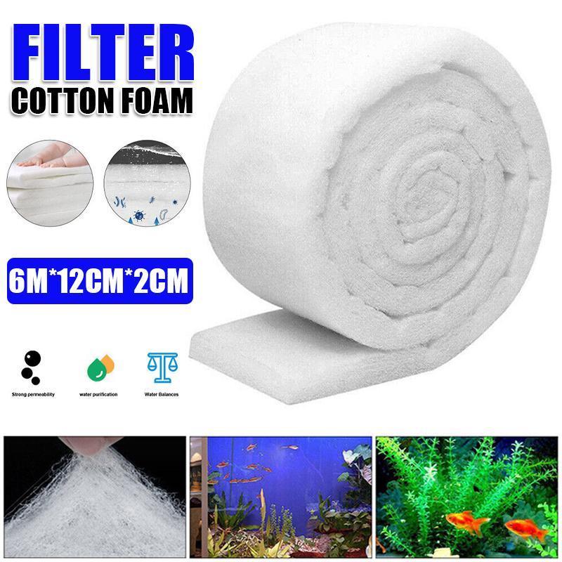 6m Aquarium Filter Cotton