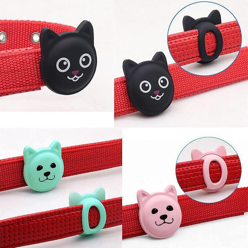 Durable Silicone Airtag Case for Pet Collars