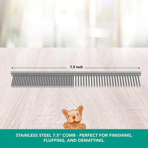 Stainless Steel Cat Flea Combs for Grooming Versatile Flea Comb for Cats and Dogs