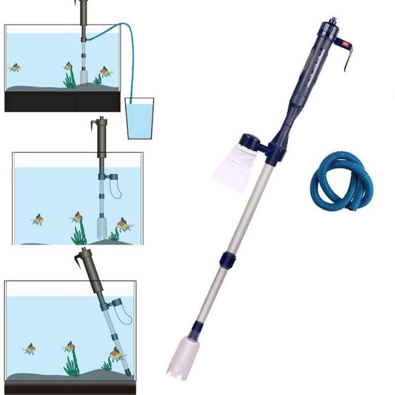 Battery-Powered Aquarium Gravel Cleaner