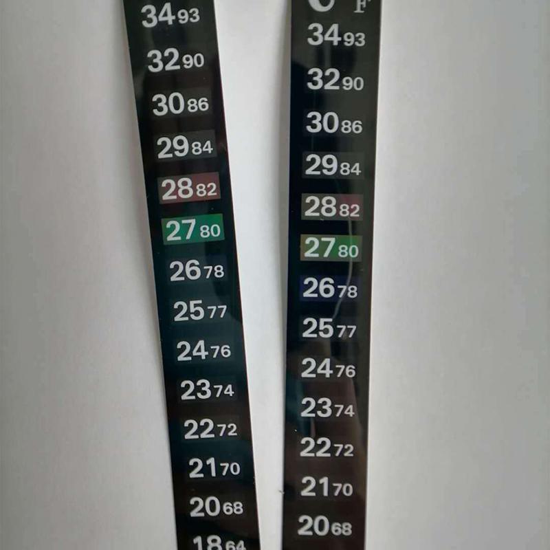 1/5/10pcs Fish Tank Temperature Strip 13*1.8cm