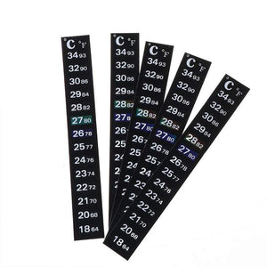 1/5/10pcs Fish Tank Temperature Strip 13*1.8cm