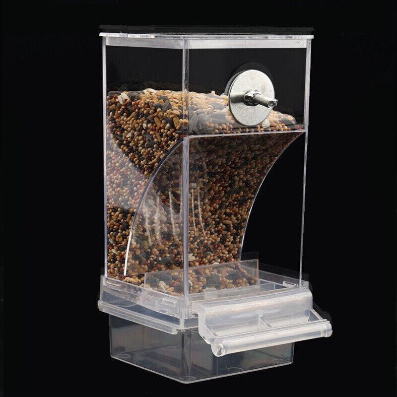 No-Mess Auto Cage Bird Feeder