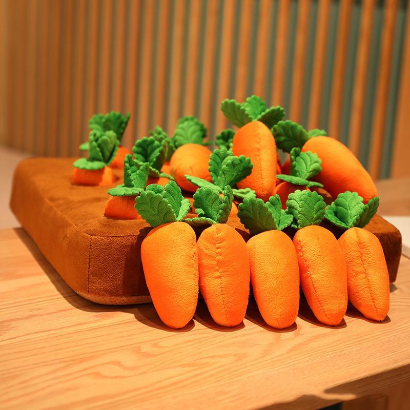 Carrots Plush Dog Snuffle Toys Toy 35*35cm