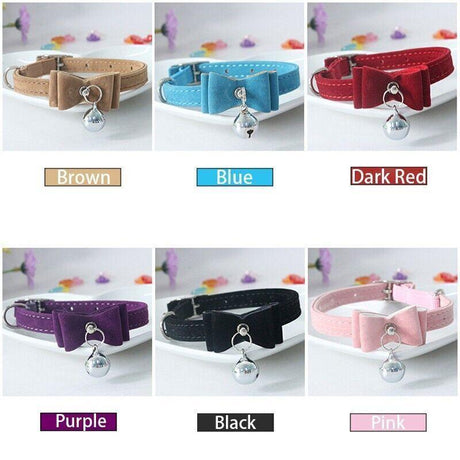 Adjustable Dog Bow Tie collar for stylish and comfortable pet wear