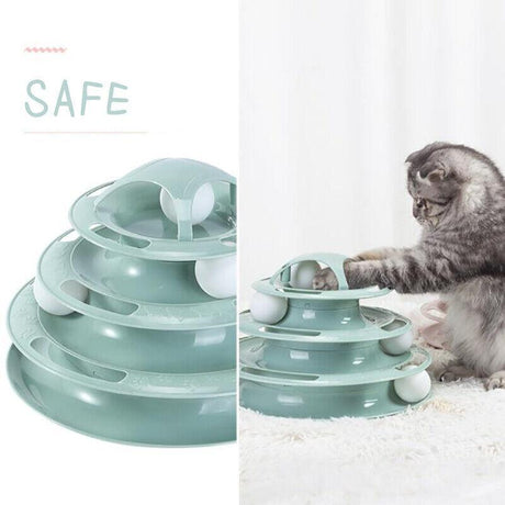 Multi-Level Interactive Cat Toys for engaging play