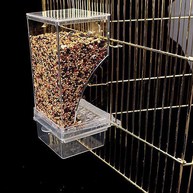 No-Mess Auto Cage Bird Feeder