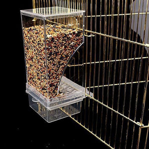 No-Mess Auto Cage Bird Feeder