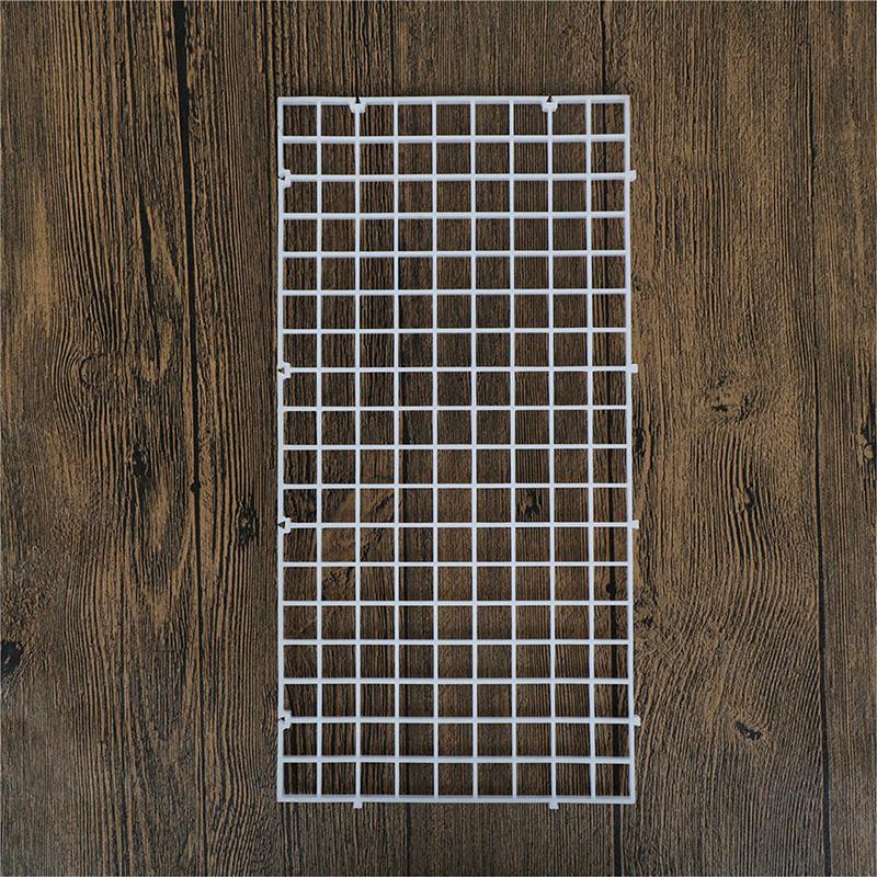 8Pcs Durable Fish Grid Dividers 30*15*0.6cm Black & White