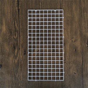 8Pcs Durable Fish Grid Dividers 30*15*0.6cm Black & White