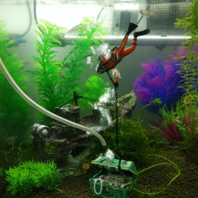 2PCS Artificial Water Grass Plants For Fish Tank